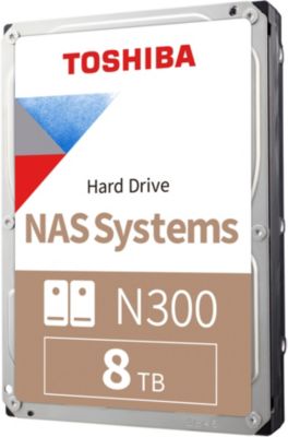 Disque dur interne TOSHIBA N300 8To NAS 512Mo