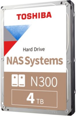 Disque dur interne TOSHIBA N300 4To NAS 512Mo