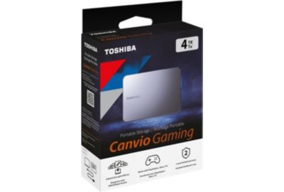 Disque dur externe TOSHIBA 4To Canvio Gaming XBOX PlaySation PC