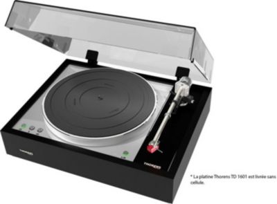 Platine vinyle THORENS TD 1601 Noir laqué