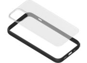 Coque bumper WOODCESSORIES iPhone 14 Plus transparent noir