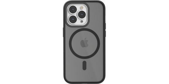 Coque bumper WOODCESSORIES iPhone 14 Plus transparent Taupe