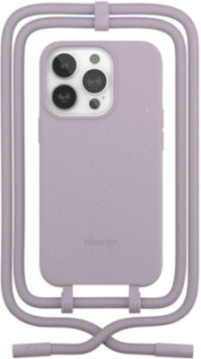 Coque iPhone 14 Pro Max avec cordon bandoulière transparent