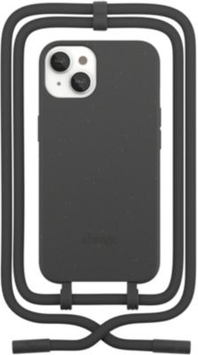 WOODCESSORIES Coque avec cordon iPhone 11 Tour de cou Bio gris pas