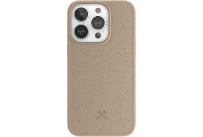 Coque bumper WOODCESSORIES iPhone 14 Pro BioCase Taupe