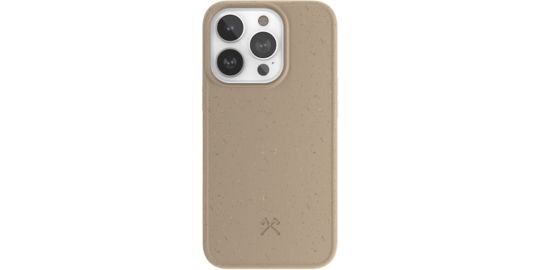 Coque bumper WOODCESSORIES iPhone 14 Pro BioCase Taupe