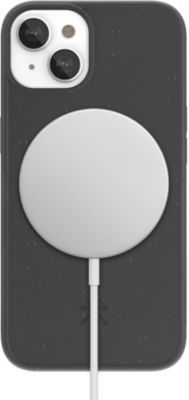 Coque bumper WOODCESSORIES iPhone 14 Plus BioCase noir