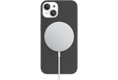 Coque bumper WOODCESSORIES iPhone 14 Plus BioCase noir