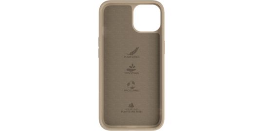 Coque bumper WOODCESSORIES iPhone 14 Plus BioCase Taupe