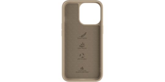 Coque bumper WOODCESSORIES iPhone 14 Pro Max BioCase Taupe