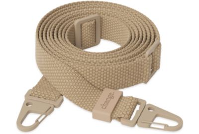 Coque avec cordon WOODCESSORIES iPhone 14 Plus Tour de cou taupe