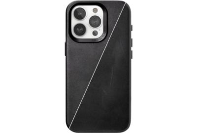 Coque WOODCESSORIES iPhone 15 Pro Max Cuir noir