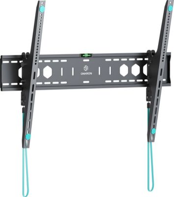 Support mural TV ONKRON Inclinable, 60–110", 120 kg, Noir UT12-B