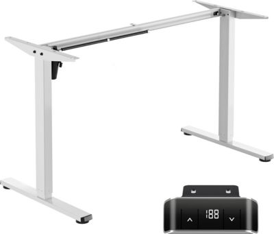 Bureau ergonomique ONKRON Pied Bureau motorisé, 70 kg, WDF221E-W