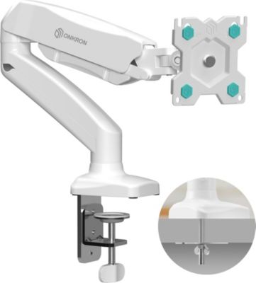 Support écran PC ONKRON Bras Écran PC 13"–32", 8 kg, G80-W Blanc