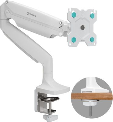 Support écran PC ONKRON Bras Écran PC 13–32", 9 kg, G100-W Blanc