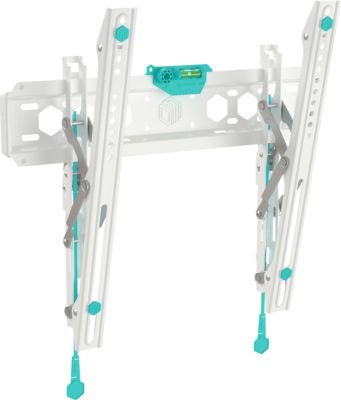 Support mural TV ONKRON Inclinable, 32"–70", 60 kg, Blanc TM5-W