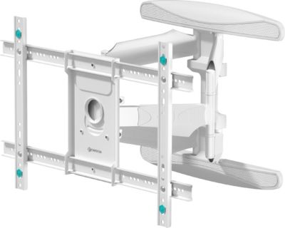 Support mural TV ONKRON Orientable 40"–75", 45 kg, M6L-W Blanc