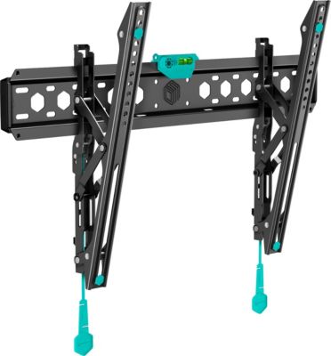 Support mural TV ONKRON Inclinable, 43"–85", 68 kg, Noir TM6-B