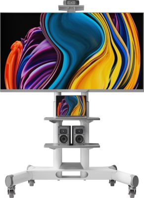 Pied TV ONKRON Mobile 40"–70", 60.5 kg, TS1552-W Blanc