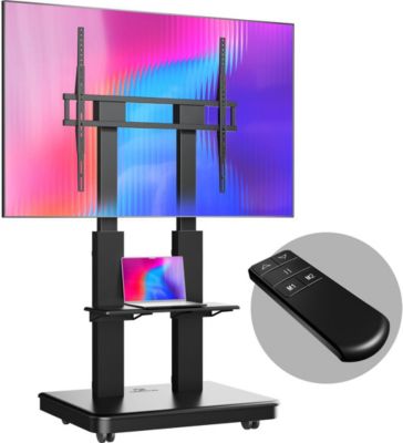 Pied TV ONKRON Motorisé 50–120", 120 kg, TS2811E-B Noir