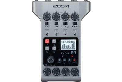 Enregistreur audio ZOOM P4 Podtrack Interface