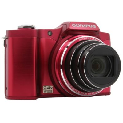 Appareil photo Compact OLYMPUS SZ-14 Rouge Reconditionné