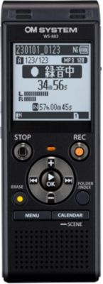Dictaphone OM SYSTEM WS 883 Noir