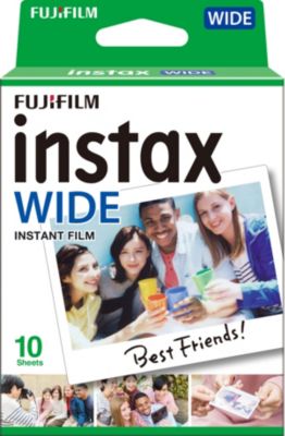 Papier photo instantané Fujifilm Instax Wide (x10)