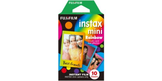Papier photo instantané FUJIFILM Instax Mini Rainbow (x10)