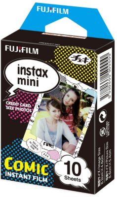 Papier photo instantané Fujifilm Instax Mini Comic (x10)