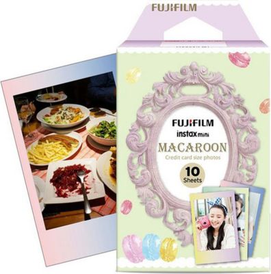 Papier photo instantané FUJIFILM Instax Mini Macaron (x10)