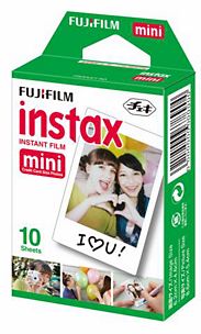 Papier photo instantané FUJIFILM Instax Mini Monochrome (x10