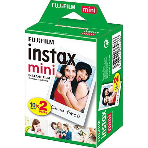 Appareil photo instantané Fujifilm Instax Mini 40 Noir + Pack de 10 films +  Etui de protection Noir - Appareil photo instantané - Achat & prix