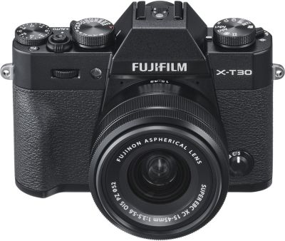 Appareil photo Hybride FUJIFILM X-T30 Noir + XC15-45mm PZ | Boulanger