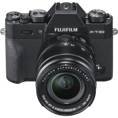 Appareil photo Hybride FUJIFILM X-T30 Noir + XF 18-55mm