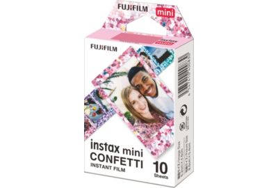 Papier photo instantané FUJIFILM Instax Mini Confetti (x10)