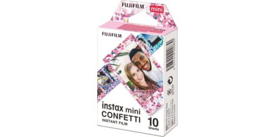 Papier photo instantané FUJIFILM Instax Mini Confetti (x10)