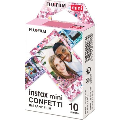 Papier photo instantané FUJIFILM Instax Mini Confetti (x10)