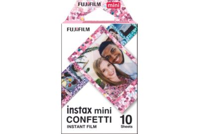 Papier photo instantané FUJIFILM Instax Mini Confetti (x10)