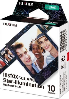 Papier photo instantané FUJIFILM Instax Square Star Illumination (x10)