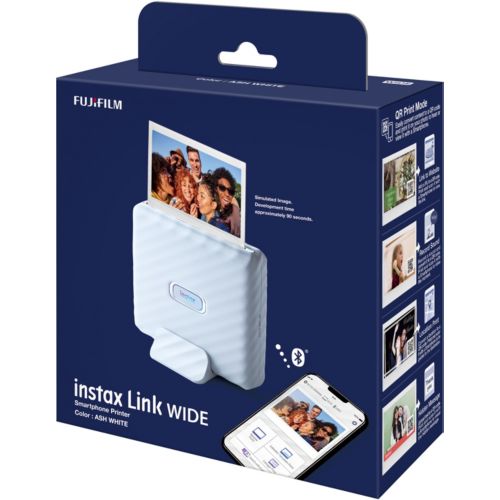 Fujifilm - Imprimante pour smartphone Instax Link Wide blanc