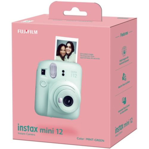 Fujifilm instax Mini Appareil Photo instantané 12, Exposition Automatique  avec Objectif Selfie intégré, Vert Menthe : : High-Tech