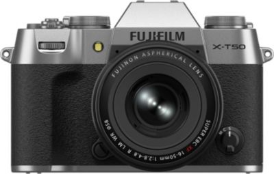 Appareil photo Hybride FUJIFILM Kit X-T50 Silver + XF16-50 WWI