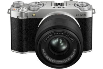 Appareil photo Hybride FUJIFILM Kit X-M5 Silver + XC15-45mm
