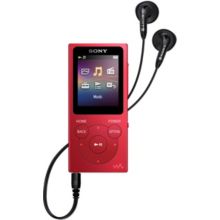 Lecteur MP3 SONY NWE394R 8Go Rouge