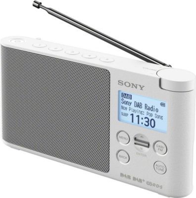 Radio DAB SONY  blanc | Boulanger