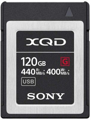 Carte XQD SONY XQD 120Go G series Carte XQD SONY XQD 120Go G series
