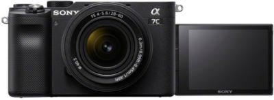 Appareil Photo Hybride Sony Alpha A7C Noir + Objectif Zoom Fe 28-60Mm F/4-5.6 Noir