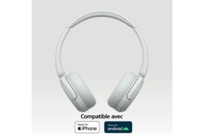 Casque SONY WH-CH520 Blanc